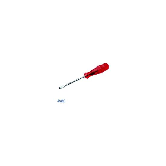 İzeltaş Kraft Tornavida Düz 4X80