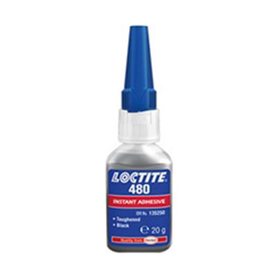 Loctite 480 Hızlı Kauçuklu Siyah 20Gr