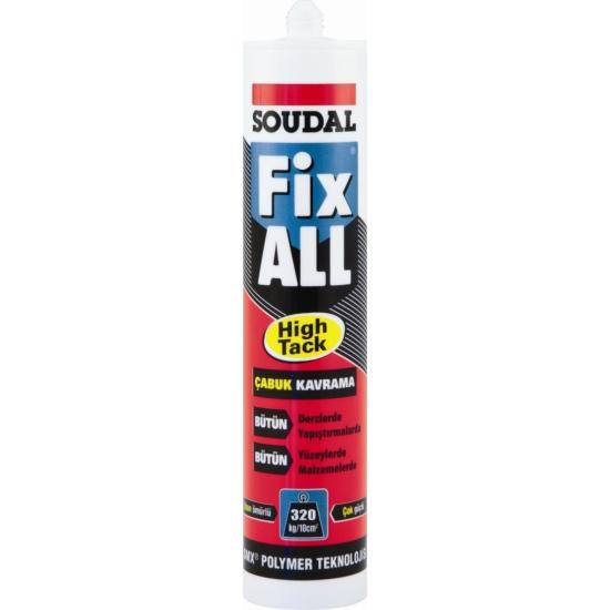 Ennalbur SOUDAL FİX ALL HIGH TACK 290 ML.-BEYAZ