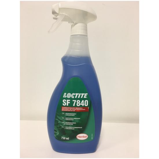 Loctite SF 7840 Temizleyici ve Yağ sökücü – 750 ml. (Konsantre)