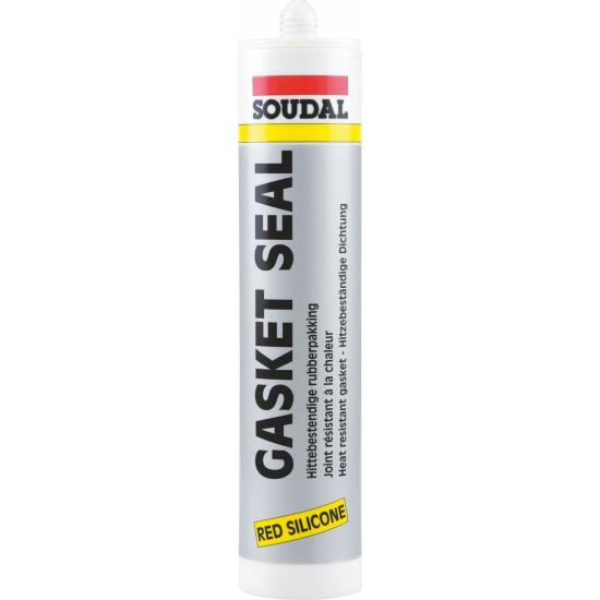 Soudal Gasket Seal Isı Silikonu Kırmızı 310 ml