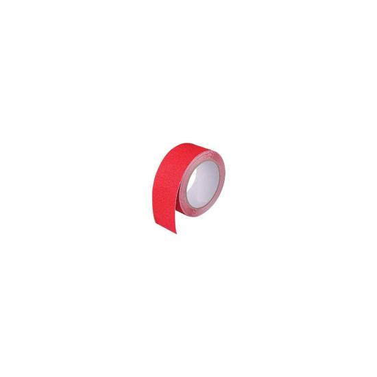Yeshııls Kırmızı Merdiven ve Zemin Kaydırmaz Kaymaz Bant 25 mm x 25  m