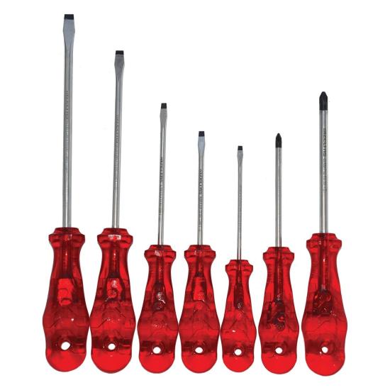 Izeltaş Kraft Seri Yıldız-Düz Tornavida Set 7 Parça