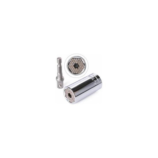 Predator Grip Universal Soket Metalik Gri Lokma