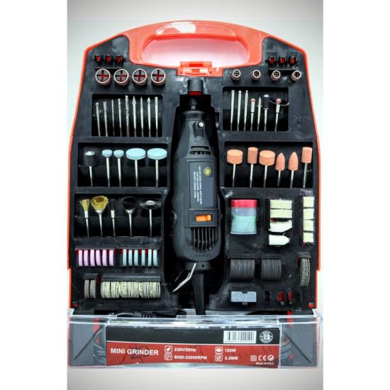 BN-5 Bn5 Professional 300 Parça Mini Grinder Seti