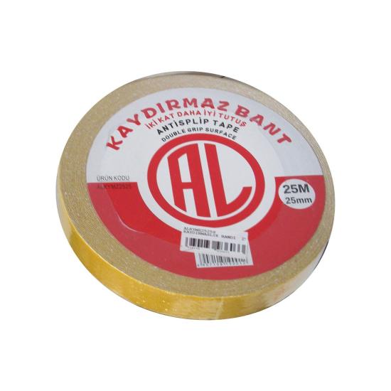 Al Kaydırmazlık Bandı 25 Mm 25 Mt Sarı