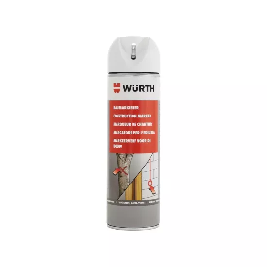 WÜRTH İŞARETLEME SPREYİ BEYAZ 500ML
