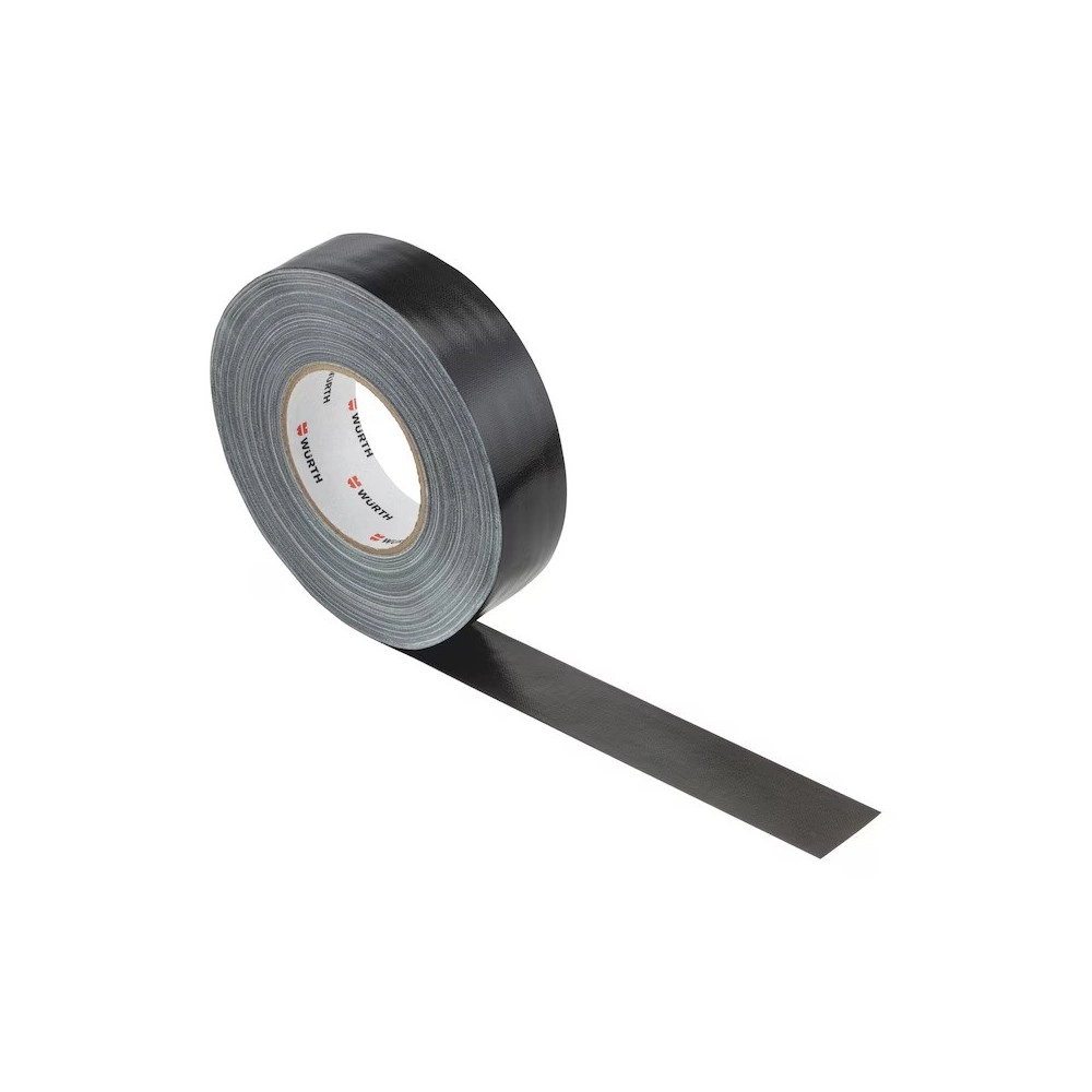 Würth DAYANIKLI DOKUMA BANT 38MMX50M SİYAH
