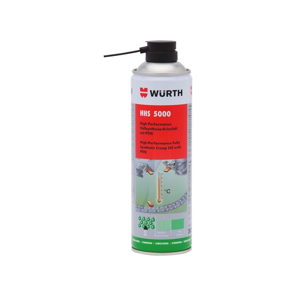 WÜRTH HHS 5000 TUTUNMA ÖZELLİKLİ YAĞLAYICI 500 ML