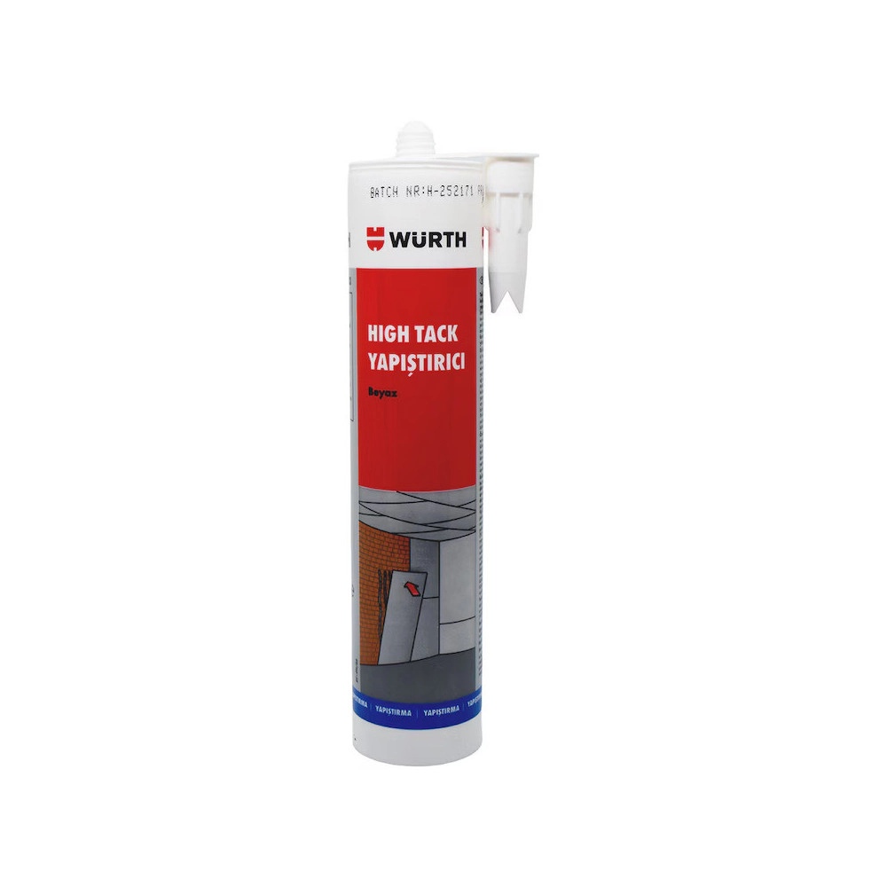 Würth HIGH TACK YAPIŞTIRICI 290 ML-BEYAZ