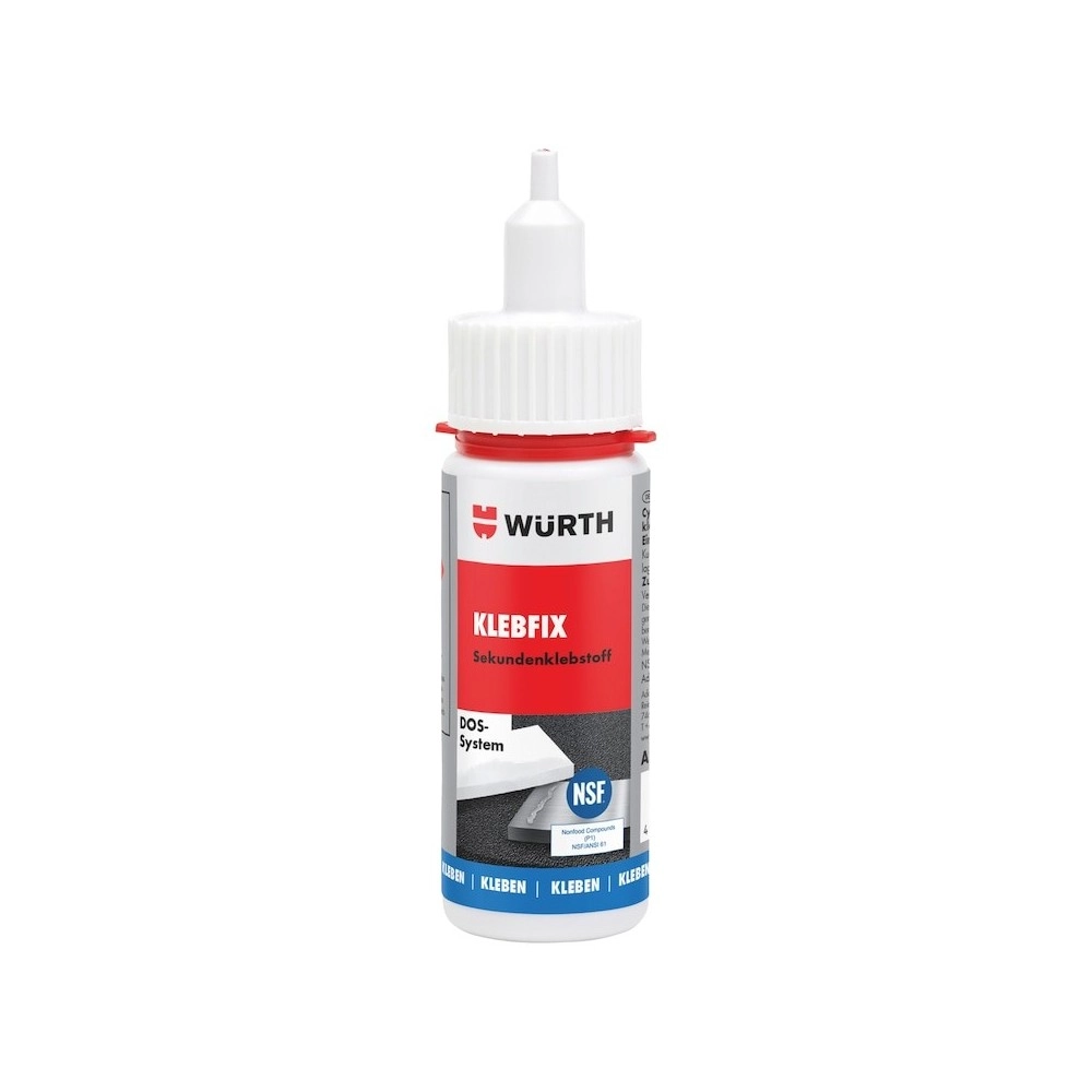 Würth KLEBFIX Siyanakrilat Konstrüksiyon yapıştırıcısı 50 gr