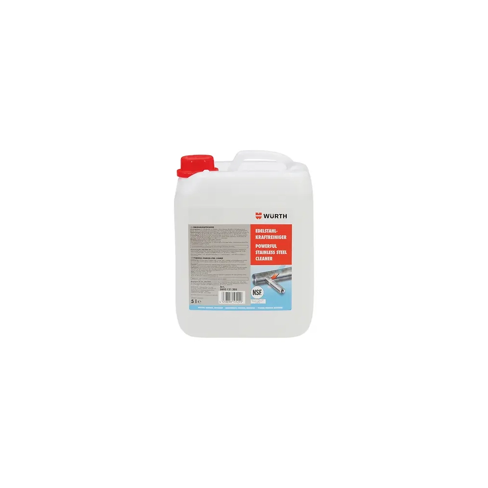 WÜRTH PASLANMAZ ÇELİK TEMİZLEYİCİ 5LT