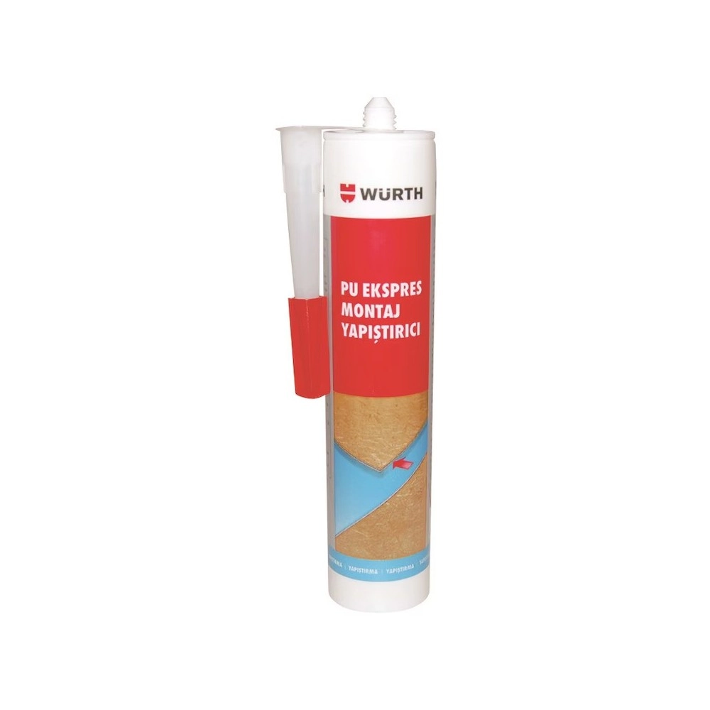 Würth PU Ekspres montaj yapıştırıcı Açık sarı