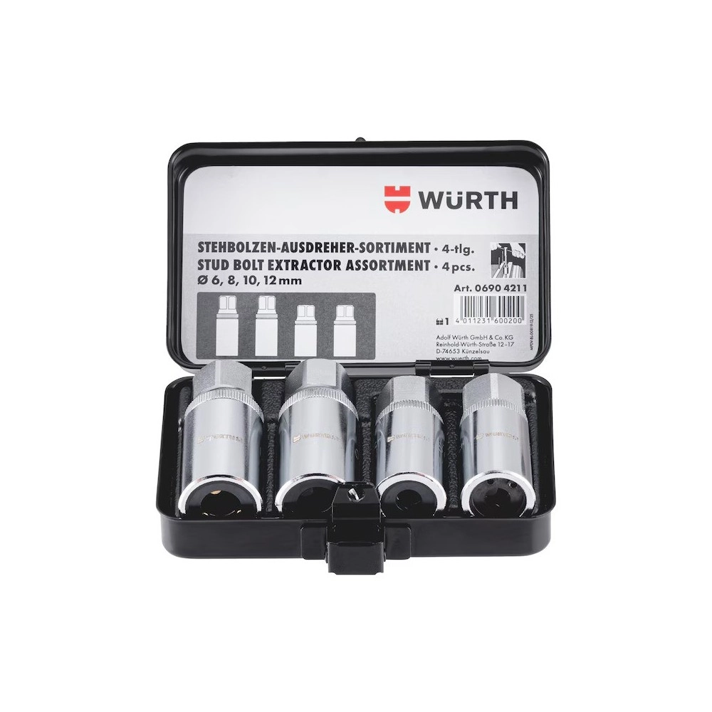 Würth SAPLAMA SÖKME VE TAKMA LKMA SETD6-12MM