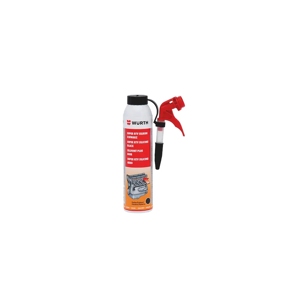 Würth SÜPER RTV SİLİKON SIVI CONTA 260C SİYAH 200ML